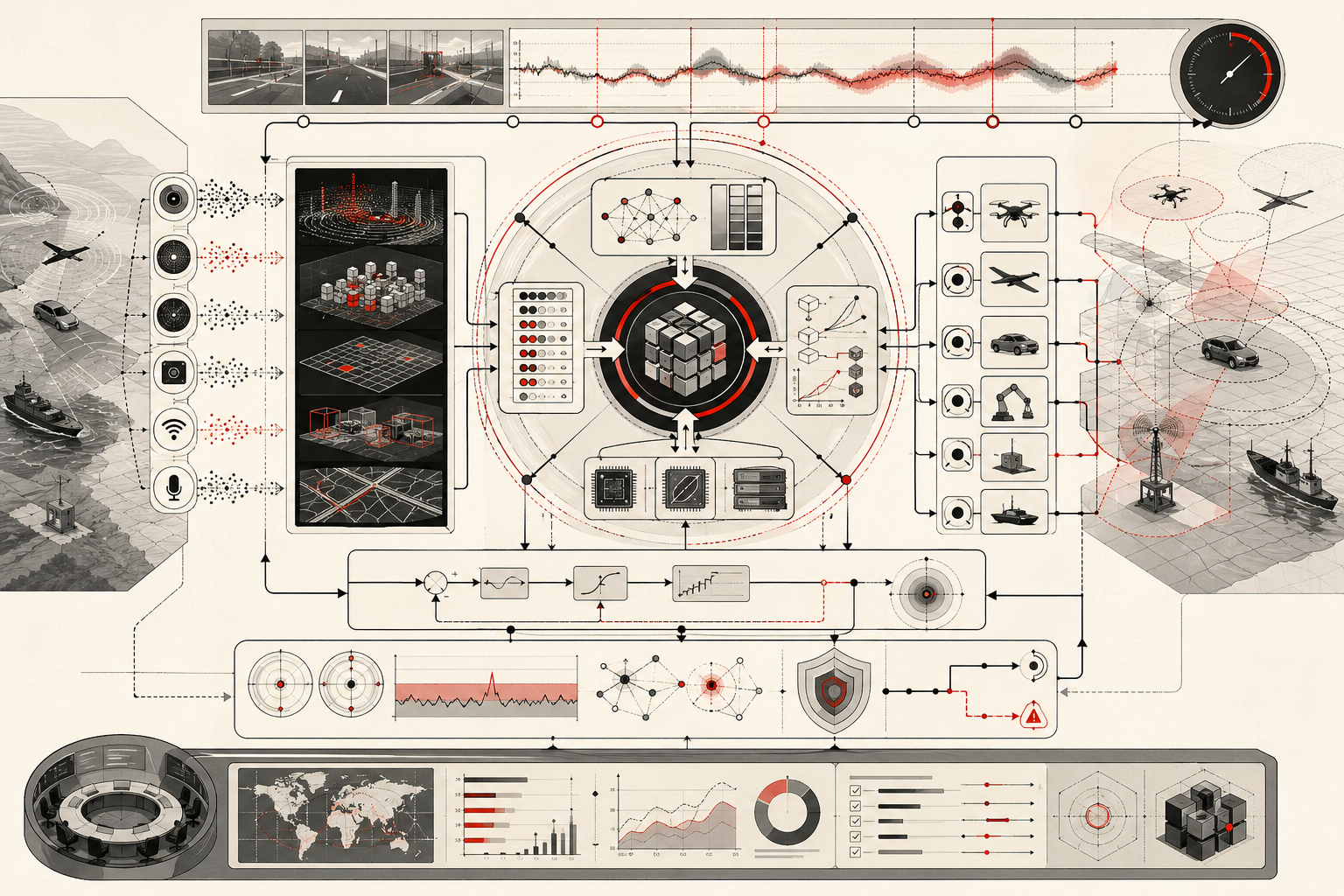 Real-time AI systems combine perception, inference, scheduling, control, and runtime assurance so autonomous decisions can be made within deadlines while preserving safety, reliability, and accountability.